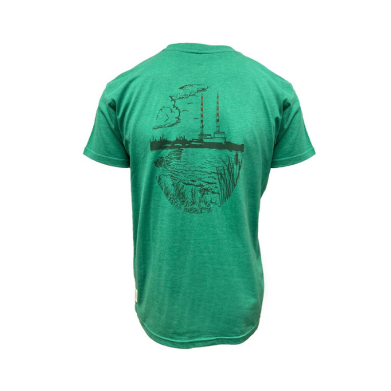 Green Island Unisex Emerald Poolbeg Green T-shirt